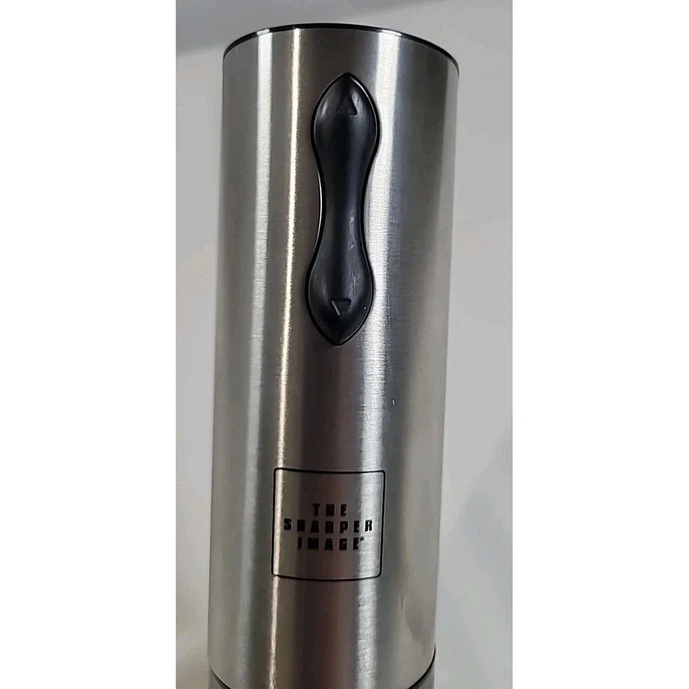 The Sharper Image Rechargeable Electric Wine Bottle Opener Model WSI-OP200
